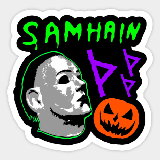 Michael Myers Halloween 6 Thurisaz Sticker